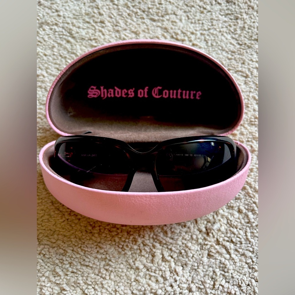 Juicy Couture Bunny Y2K Brown Tortie Sunglasses - Picture 2 of 9